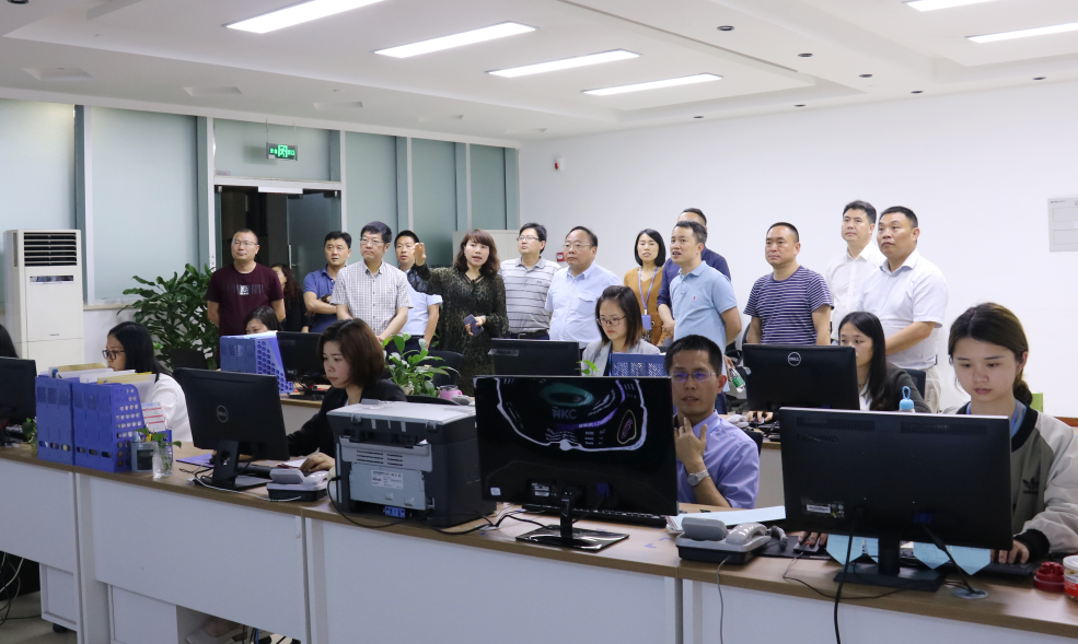 江西省药监局局长上官新晨一行考察调研bwin必赢亚洲药